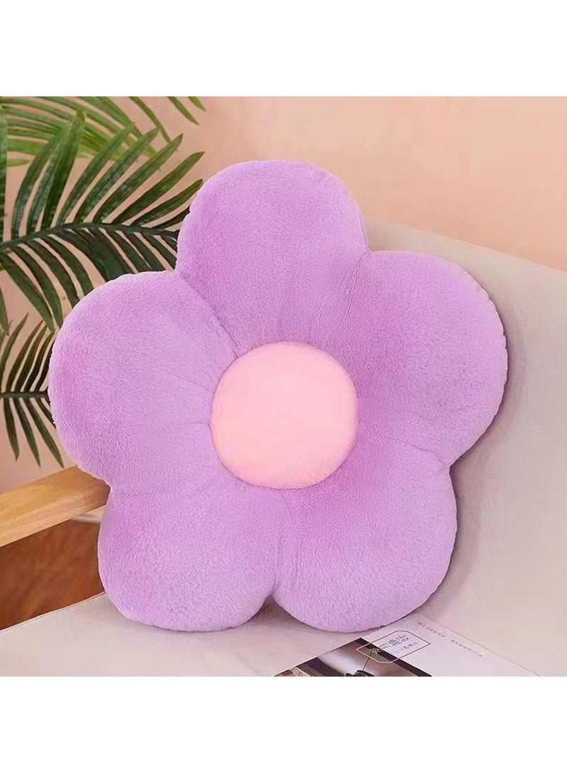 50 CM Flower shape Plush Toy Soft Stuffed Doll Multi-Function And Multi-Purpose For Girls And Boys All Ages Gift (Purple) - Image 3